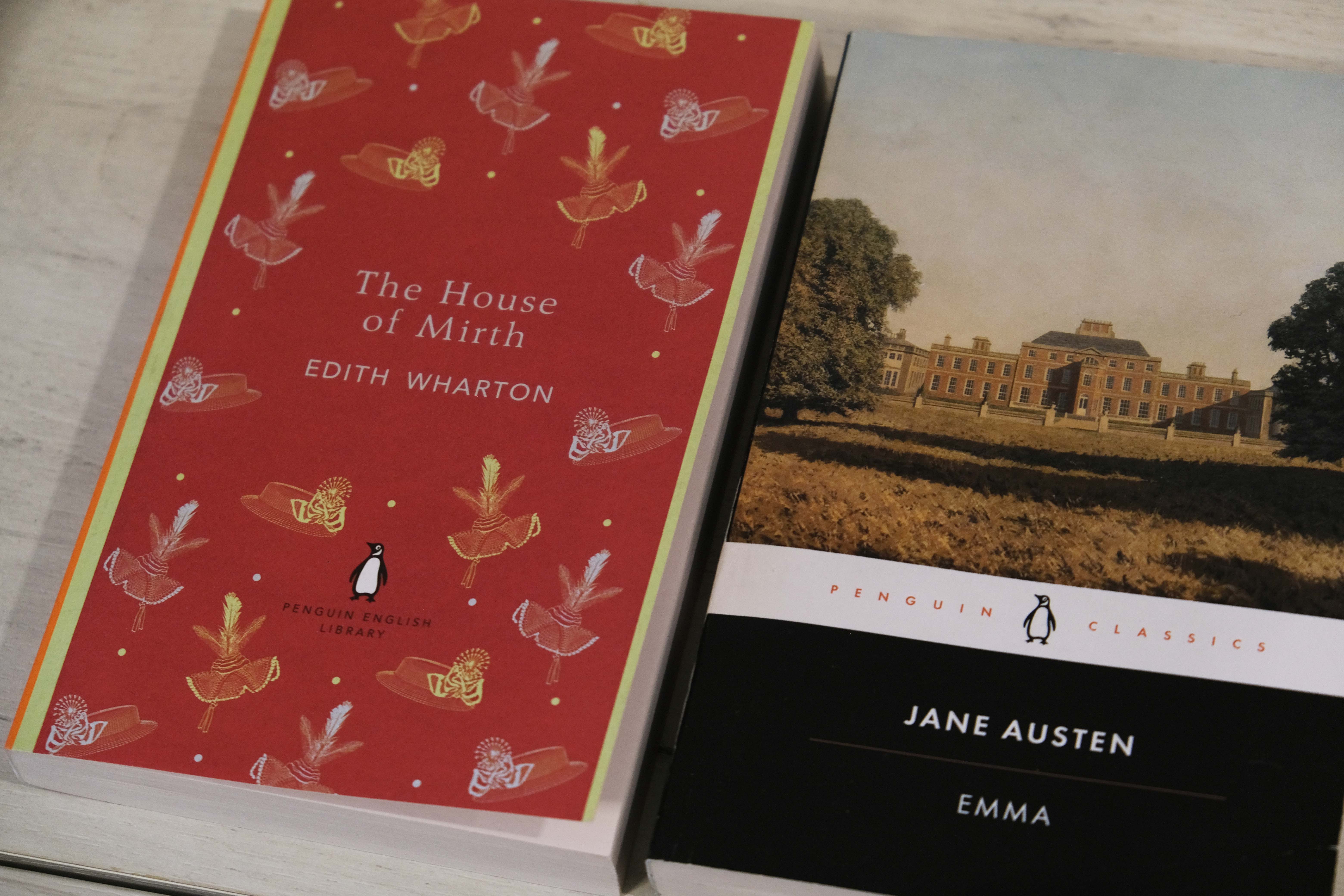 Edith Wharton and Jane Austen's books